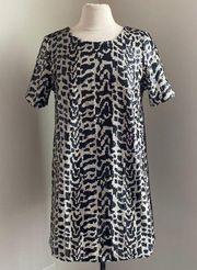 JOA LOS ANGELES Leopard Sequin Dress Size Medium