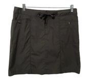 Eddie Bauer Women’s Dark Gray Active Outdoor Sport‎ Skirt Size 10 Hiking