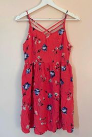 Coral Sundress Size Large