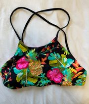 Tropical Tie Bikini Top