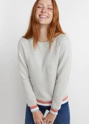 $96 Marine Layer Jenny Crewneck Sweatshirt in Oatmeal Heather ( XS )