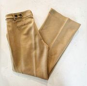 Kate Camel Tan Brown Pleated Pants Size 4P