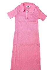 BB Dakota Steve Madden Knit Summer Dress Pink Size Medium NWT ORG $59