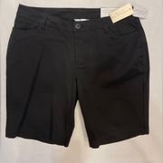 Christopher & Banks Black Modern Fit Shorts Size 4 NWT