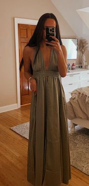 Sage Green Maxi Dress