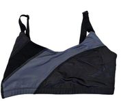 Beyond Yoga Black Gray Sports Bra Sz M