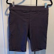 Ellen Tracy Navy Pull On Shorts Size S