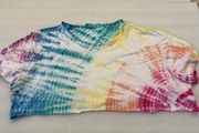 Emma & Sam Tie Dye Crop Tee