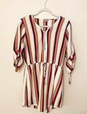 J for Justify Multicolor Stripe Dress‎ Size M