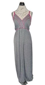 Cacique Intimates Womens Size 22 Size 24 Nightgown Maxi Long Pajamas Pink  Gray - $32 New With Tags - From Emilia