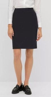 BOSS - Slim-fit pencil skirt in virgin wool