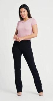 Betabrand Straight-Leg  Classic Dress Pant Yoga Pant Size