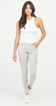 Spanx Stretch Twill Ankle Cargo Pants, New without