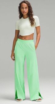 Lululemon Stretch Woven Wide Leg High Rise Pants pistachio color Size L -  $125 New With Tags - From Jacqueline
