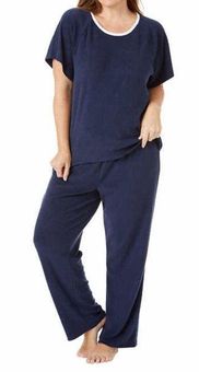 Lucky Brand Ladies' 4-piece Terry Pajama Set Size L Size L - $31