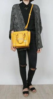 Michael Kors Brand New Yellow Medium Colette Crossbody Bag RM399