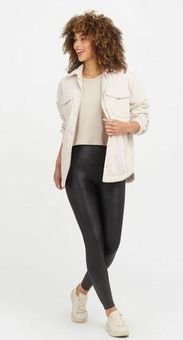 Spanx NWT Black Faux Leather Leggings Small - $85 New With Tags - From  Samantha