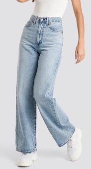 Levi´s ® Ribcage Wide Leg Jeans Blue