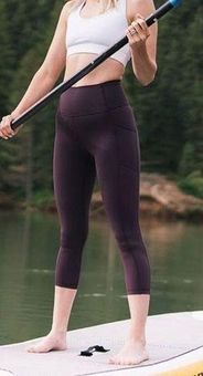 Zyia Pocket Brilliant Hi-rise Capri Purple Size M - $35 - From Mayra