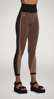 Wolford Shaping Slit 7/8 Leggings in Brown and Black - $85 (57