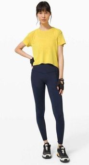 Lululemon Train to Be Short Sleeve- Soleil/yellow Size M - $38 - From Mayra