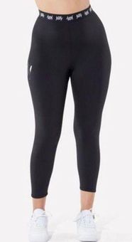 YITTY Fabletics Major Label Shaping High Waist Logo Legging Black