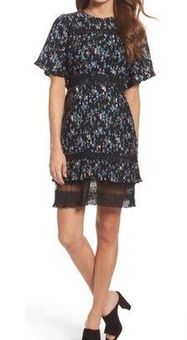 Chelsea28 lace midi shop dress