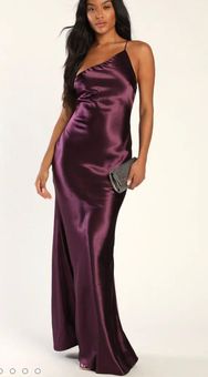 Lulus purple deals maxi dress