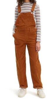 Levi's Baggy Corduroy Overalls Brown - $60 (25% Off Retail) New With Tags -  From Jaclyn