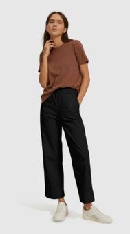 Everlane The Easy Pant Black Straight Leg High Rise Pants 6 - $67 New With  Tags - From Lily