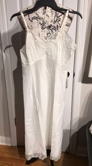 Vintage New George Hatab Nightgown Slip Under Pajamas Chemise White Size 00  - $30 New With Tags - From Fuquoa