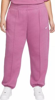 Nike Sportswear Women's Essential Fleece Pants Purple Size L - $25