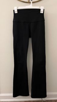 Alo Yoga Airbrush High-Waist 7/8 Bootcut Legging Black Size XS