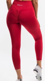 ECHT Scrunch Butt Leggings Red Size L - $20 (69% Off Retail) - From Shelby