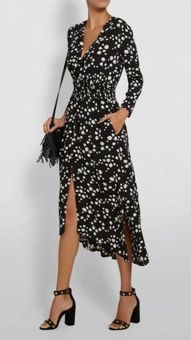 Maje Rosila Daisy Midi Dress In Black 1 95 From Valerie