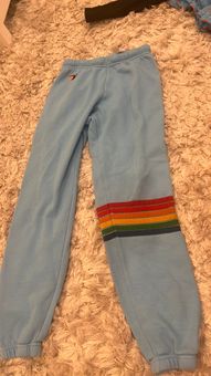 Aviator Nation Rainbow Stitch Jogger Pants