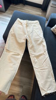 Vintage Thrift Women's Universal Thread Jeans, Beige, Denim