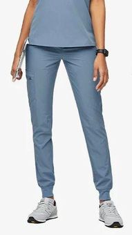Figs, Pants & Jumpsuits, Figs High Waisted Zamora Jogger Scrub Pants In  Ceil Blue Regular Length