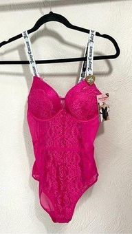 Juicy Couture COPY - push-up lace&mesh Bodysuit Size M - $48 New With Tags  - From Barbara