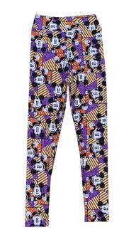 LuLaRoe TWEEN LEGGINGS • DISNEY'S MICKEY • PURPLE RETRO DESIGNS • ADULT  00-0 - $19 (17% Off Retail) New With Tags - From Jen