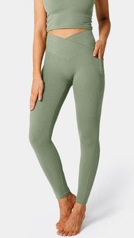 Halara Leggings With Pockets Green - $22 New With Tags - From