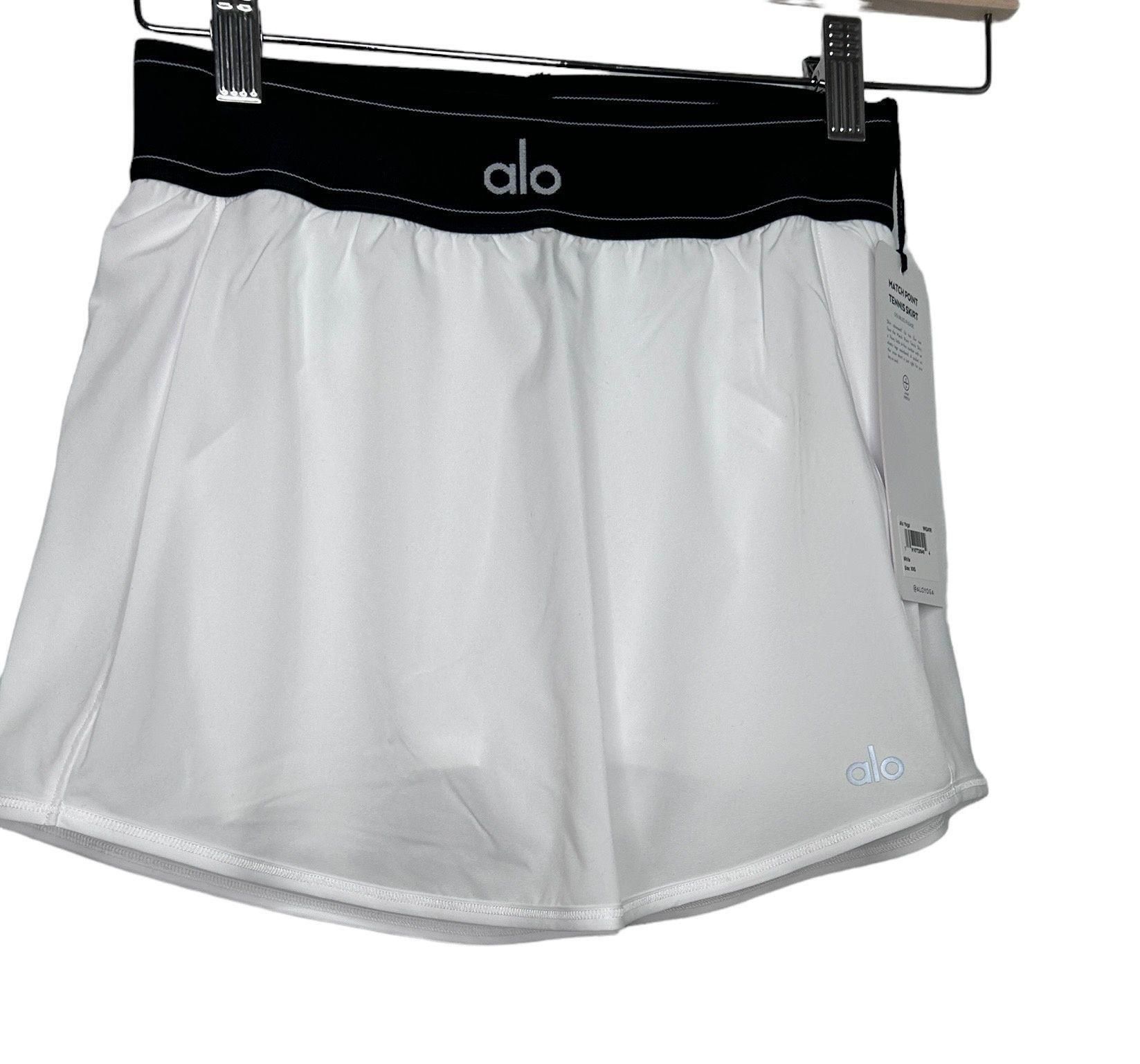 Alo Yoga, Match Point Tennis Skirt - White