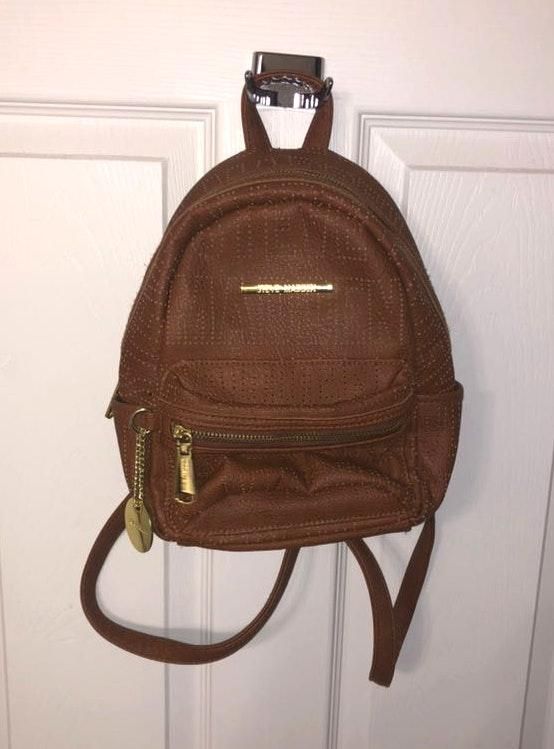 TJ Maxx Steve Madden Small Backpack Brown 20 33 Off Retail From Lexi