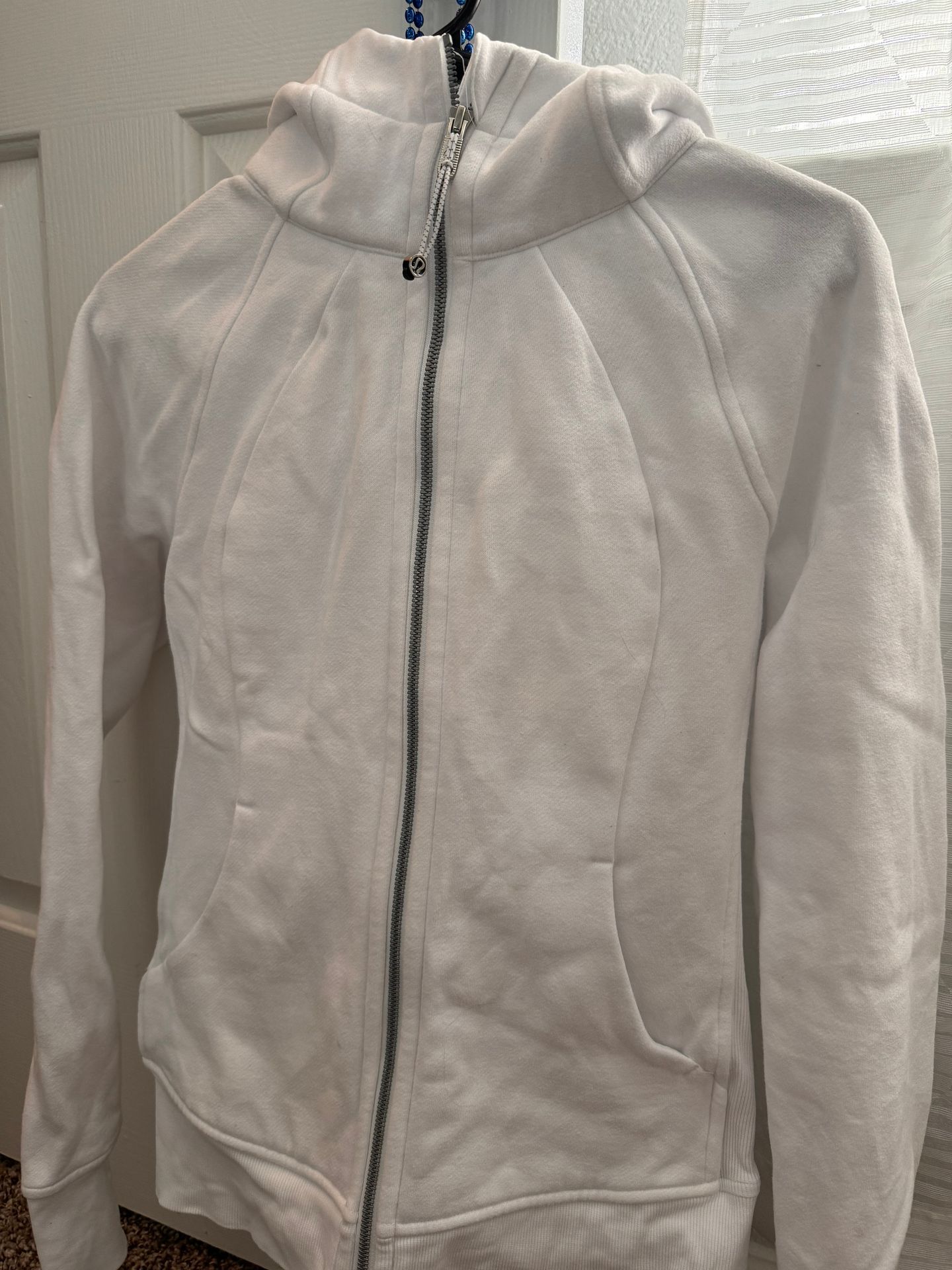 Lululemon Scuba Hoodie Jacket Zip-Up White Size 6 - $38 (67% Off Retail) -  From Kea