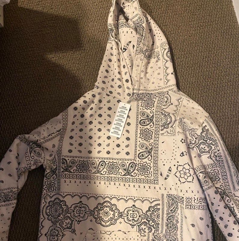 Urban Outfitters BDG Bandana Hoodie Tan 40 33 Off Retail From Megan