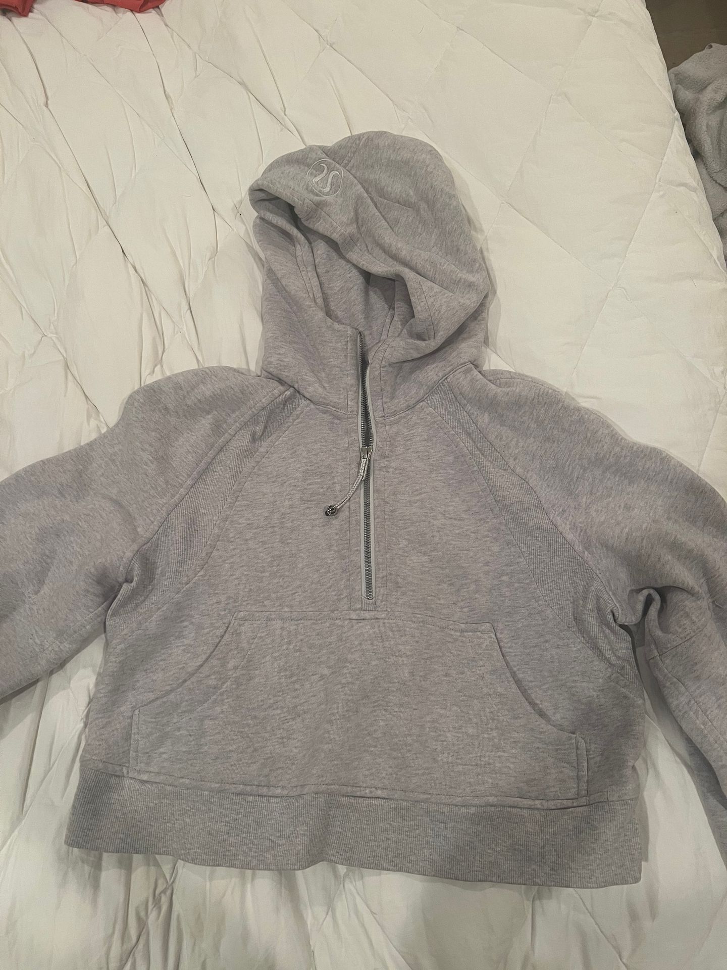 Lululemon Scuba Half-Zip Hoodie Gray Size XS - $53 (55% Off