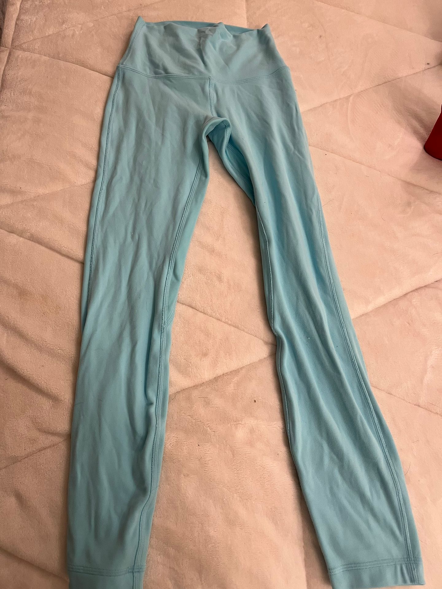 Lularoe Multi Color Blue Leggings One Size - 63% off