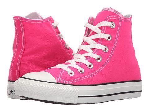 Converse Hot Pink High Tops Size 7 20 63 Off Retail From Lauren