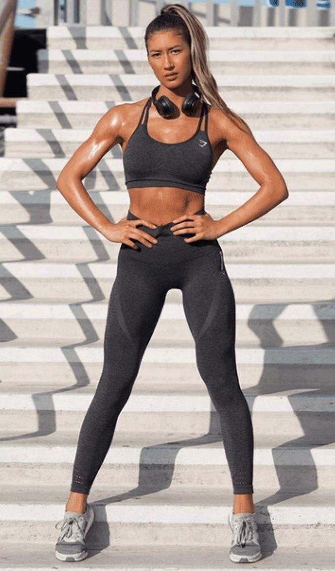 Gymshark Seamless Leggings Gray - $25 (53% Off Retail) - From Marissa