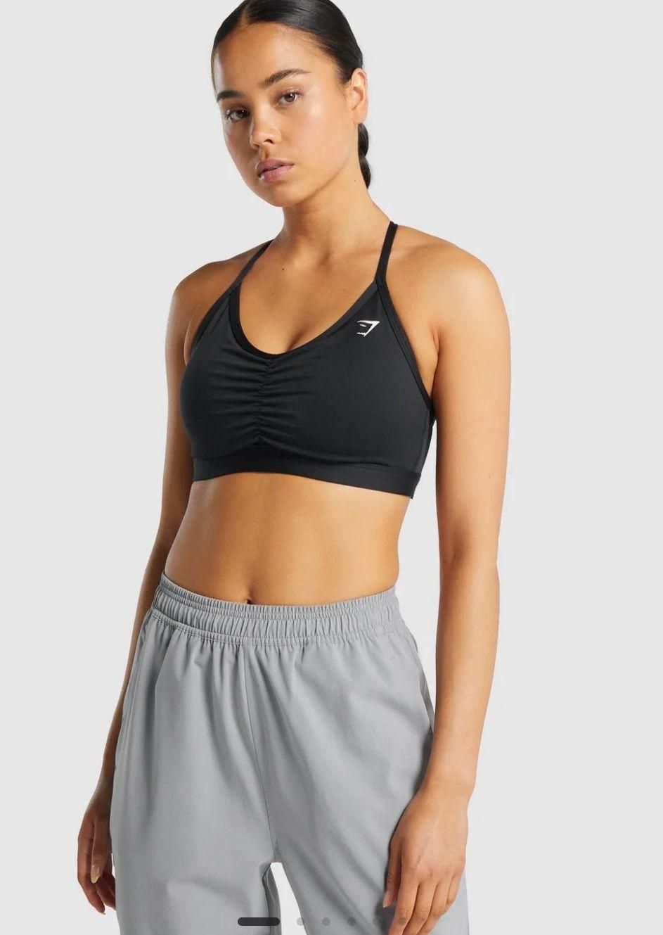 Ruched Sports Bra